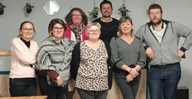 photo  le bureau du comité des fêtes vient d’être élu.  &copy;  document remis 