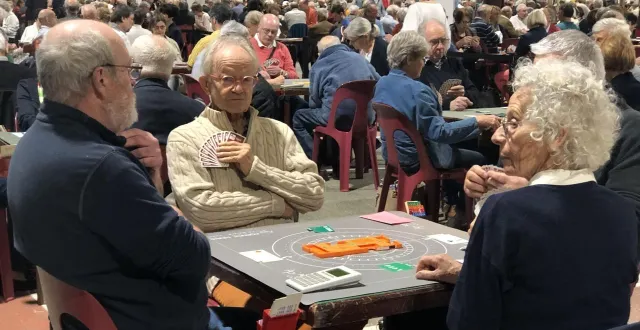 photo  cholet, dimanche 14 avril 2024. il y a deux ans, le club de bridge avait déjà accueilli l’interclubs du comité régional au parc de la meilleraie.  &copy;  archives co – yves boiteau 
