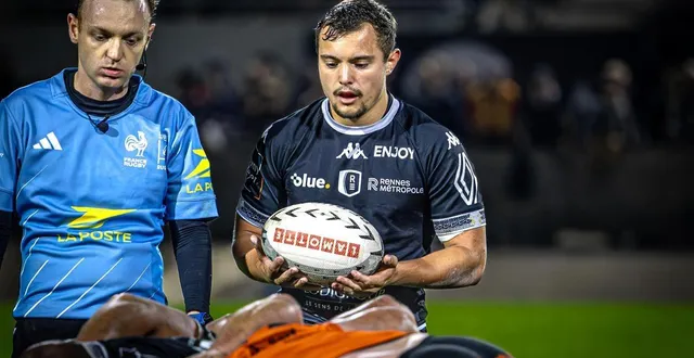 photo  thibault cotte et ses coéquipiers affrontent albi.  &copy;  jérôme pagès 