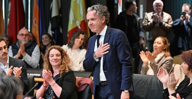 photo  christophe béchu entame désormais son troisième mandat à la tête de la ville d’angers en maine-et-loire.  &copy;  jérôme fouquet/ouest-france. 