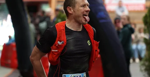 photo  guillaume morizur s’est imposé sur le 100 km du trail kreiz breizh, ce samedi 28 mars 2026.  &copy;  pascal granger 