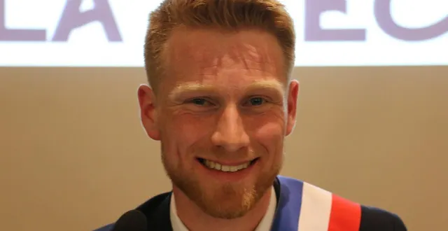 photo  romain le moigne, maire de la flèche (sarthe).  &copy;  ouest-france 