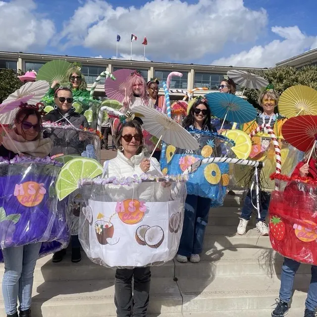 photo les cocktails de fruits se classent à la deuxième place du concours. le groupe avait remporté la palme en 2025 avec ses méduses.  ©  ouest-france