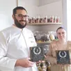 photo  karim et marion gourdon avec leur prix.  