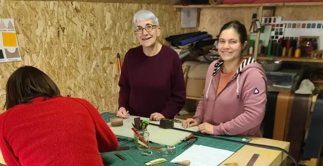 photo  « ces initiations permettent de mieux comprendre les exigences et la richesse du métier d’artisan maroquinier », souligne isabelle sourbès.  &copy;  co. 