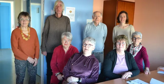 photo  sept personnes ont participé à la formation à sablé programmée sur trois séances, en mars.  &copy;  le maine libre 