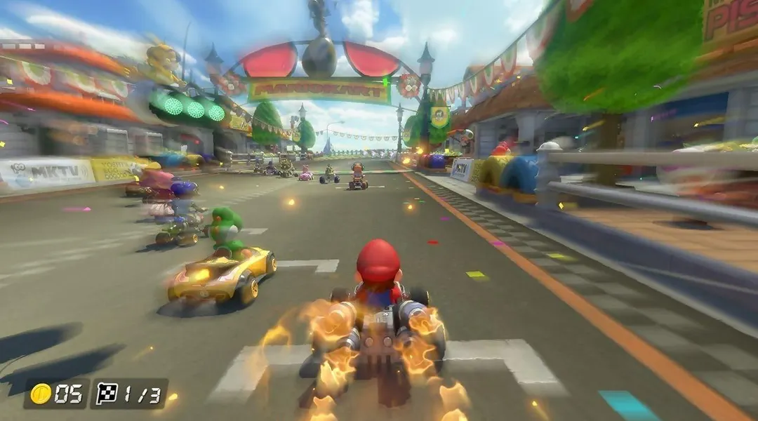 Στο La Richardais. Οι κινηματογράφοι Émeraude διοργανώνουν δύο τουρνουά Mario Kart 8. Κινηματογράφος