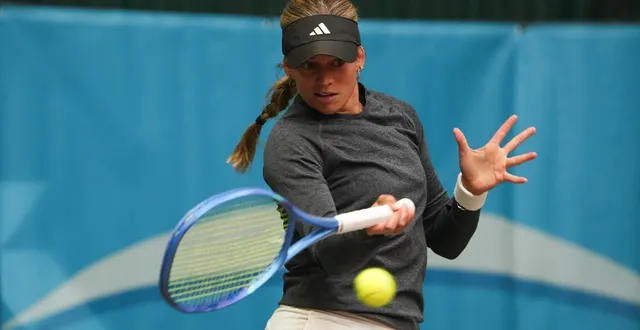 photo  la française dune vaissaud a bataillé en qualification, mais la bulgare lidia encheva a finalement eu raison de sa résistance.  &copy;  photo david chapet 