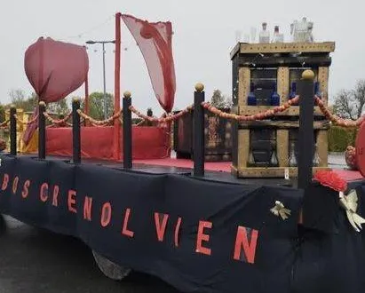 photo  la présentation du char de la pomme, en 2025.  &copy;  ouest-france 