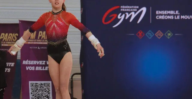 photo  ynaïa clémot (enfants de cholet), vice-championne régionale nationale 12 ans.  &copy;  photo co 