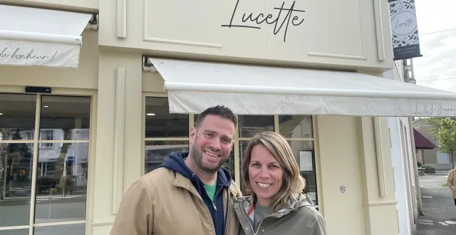 photo  lorsque jacky et lucie jeannière ont ouvert la boulangerie lucette aux sables-d’olonne (vendée), en 2022, ils ne s’attendaient pas à un tel succès.  &copy;  ouest-france 