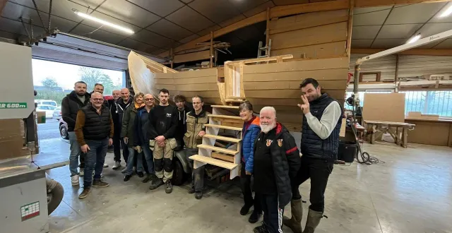 photo  l’équipe de bénévoles s’active pour donner vie à 