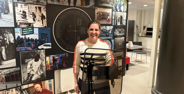 photo  émilie lefebvre, cheffe d’entreprise de la sapl dans l’orne, a décroché un marché de quinze millions d’euros pour fabriquer des boucliers anti-émeutes.  &copy;  photo fournie par la sapl 