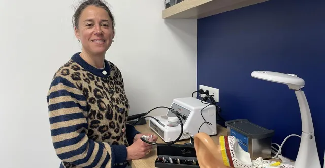 photo  formée en ille-et-vilaine, claire guillais effectue sa carrière d’audioprothésiste dans l’orne.  &copy;  ouest-france 
