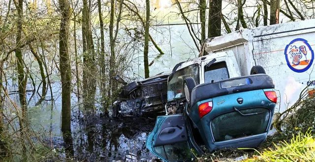 photo  l’accident s’était produit entre liré et ancenis, le 13 janvier 2025.  &copy;  archives franck dubray / ouest france 