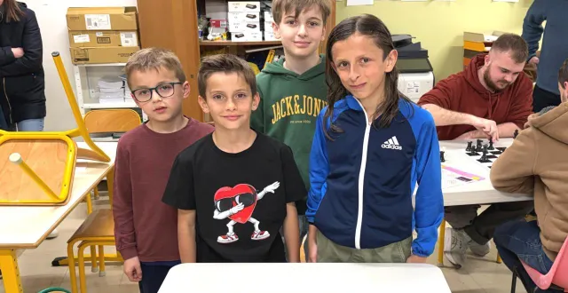 photo  de gauche à droite?: livio ferrari, marius vigneron, louis grimaud et lenny esnault.  &copy;  ouest-france 