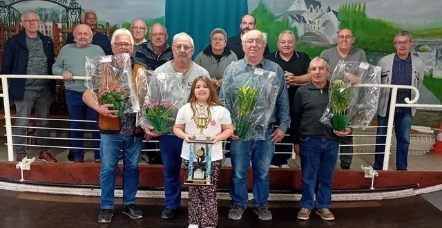 photo  la finale du challenge du p’tit restau s’est déroulée samedi 21 mars à la société du milieu à mazé. l’équipe composée de thierry métivier et christian maillet l’a emporté 12 à 2 face à celle d’alain tiercelin et michel bourgerie. philippe guy et son fils lilian complètent le podium. ce challenge organisé par le p’tit restau a réuni près de 20 équipes et s’est terminé le samedi par un repas (avant la finale) en présence de 26 convives.  &copy;  document remis 