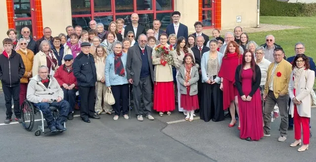 photo  patrick et joselyne gruau ont fêté leurs noces d’or, entourés de leur famille et de proches  &copy;  le maine libre 