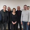 photo les membres du bureau autour du président damien veugeois (au premier rang à droite).