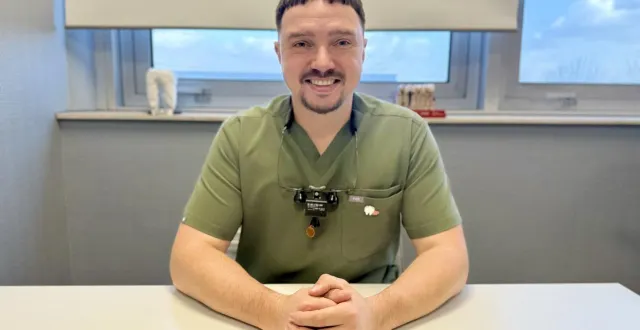 photo  chirurgien-dentiste à argentan, le dr cristian luchianiuc va agrandir le pole dentaire du forum qui accueillera trois nouveaux praticiens.  &copy;  photo transmise par cristian luchianiuc 