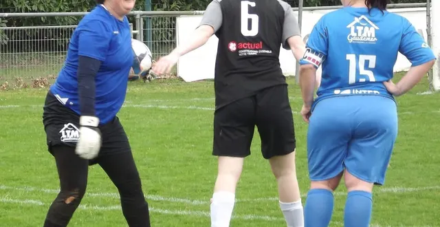 photo  vanessa, le dernier rempart de l’équipe senior à 8 de la réal féminine.  &copy;  le maine libre 