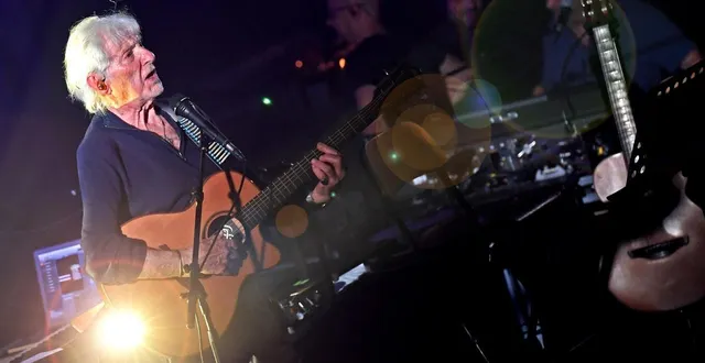 photo  hugues aufray sera au mans le 12 avril 2026.  &copy;  archives le courrier de l’ouest - étienne lizambard 