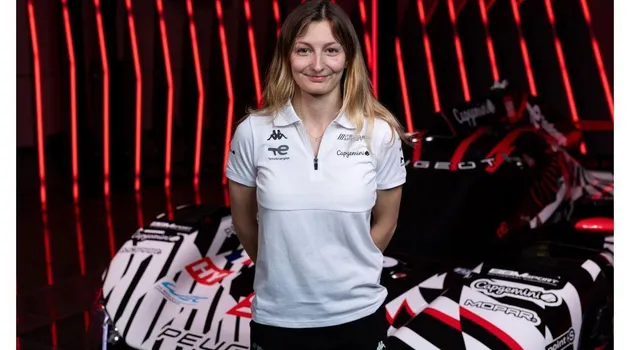 photo sport  doriane pin portera désormais les couleurs de peugeot. 