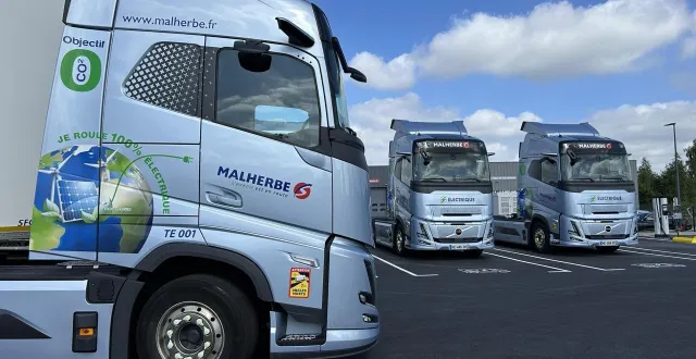 photo  le rachat des transports malherbe, géant caennais du transport de marchandises, par geodis, filiale de la sncf, a été officialisé.  &copy;  archives ouest-france 