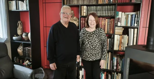 photo  michel rolland partage sa passion avec son épouse, nadine, secrétaire de l’avvas.  &copy;  ouest-france 