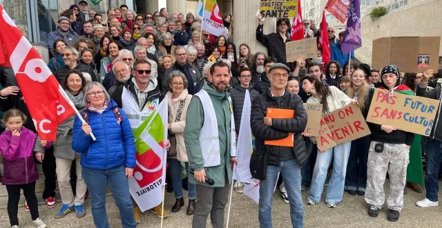 photo  l’appel au rassemblement, ce mardi 31 mars 2026, a été lancé par les associations et syndicats qui ont organisé la manifestation du 22 mars 2025, au mans (sarthe).?  &copy;  ouest-france 