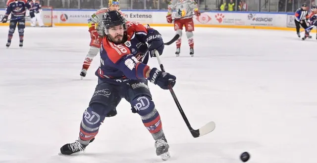 photo  jonathan charbonneau a délivré les ducs en ouvrant le score.  &copy;  sébastien aubinaud 