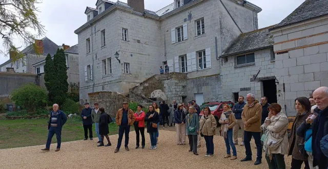 photo  la présentation de la saison touristique s’est déroulée sur le site des chambres d’hôtes de la roche d’anjou.  &copy;  co 