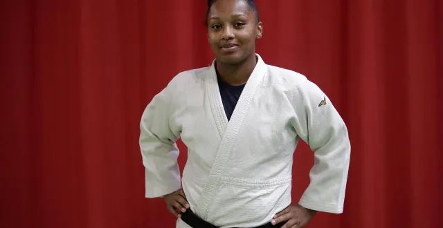 photo  la niortaise léonie minkada-caquineau continue d’étoffer son palmarès.  &copy;  co - benoit felace 