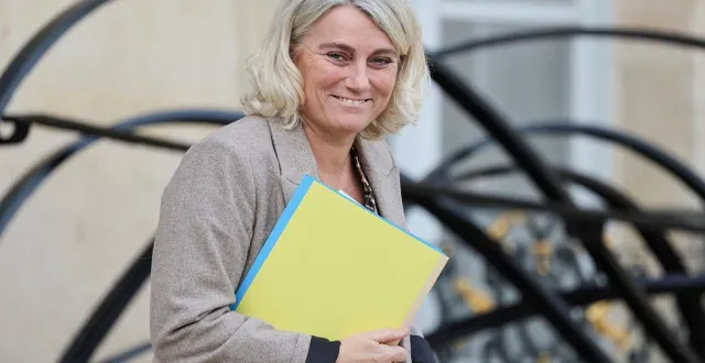 photo  stéphanie rist, ministre de la santé et des familles, est attendue ce jeudi en anjou.  &copy;  afp 