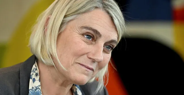 photo  stéphanie rist, ministre de la santé, des familles, de l’autonomie et des personnes handicapées.  &copy;  stéphane geufroi / ouest-france 