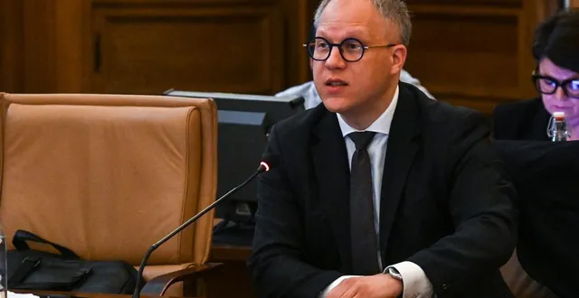 photo  angers, mercredi 1er avril 2026. « nous nous abstiendrons sur ce budget car il est décidé à bercy », a déclaré grégory blanc.  &copy;  co - laurent combet 