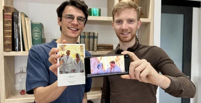 photo  angers, vendredi 27 mars 2026. henri barraya et simon rosolen ont créé revila en octobre 2025.  &copy;  co - chloé bossard 