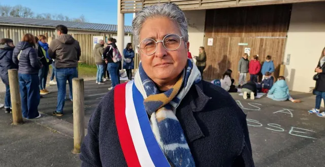 photo  marie-pierre missioux regrette le manque de dialogue avec les services de l’éducation nationale et demande le report d’un an de cette fermeture.  &copy;  co 