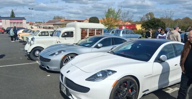 photo  véhicules de prestige et veilles mécaniques.  &copy;  ouest-france 