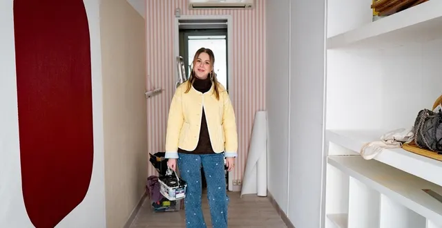 photo  marine jaffry dans son local. elle devait initialement ouvrir le mercredi 1er avril, mais les travaux ont pris du retard.  &copy;  ouest-france 